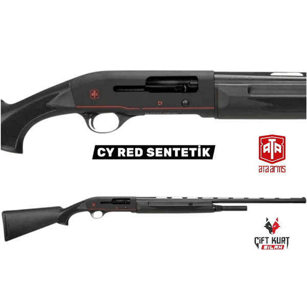 Ata Arms CY Red Sentetik Otomatik Yivsiz Av Tüfeği